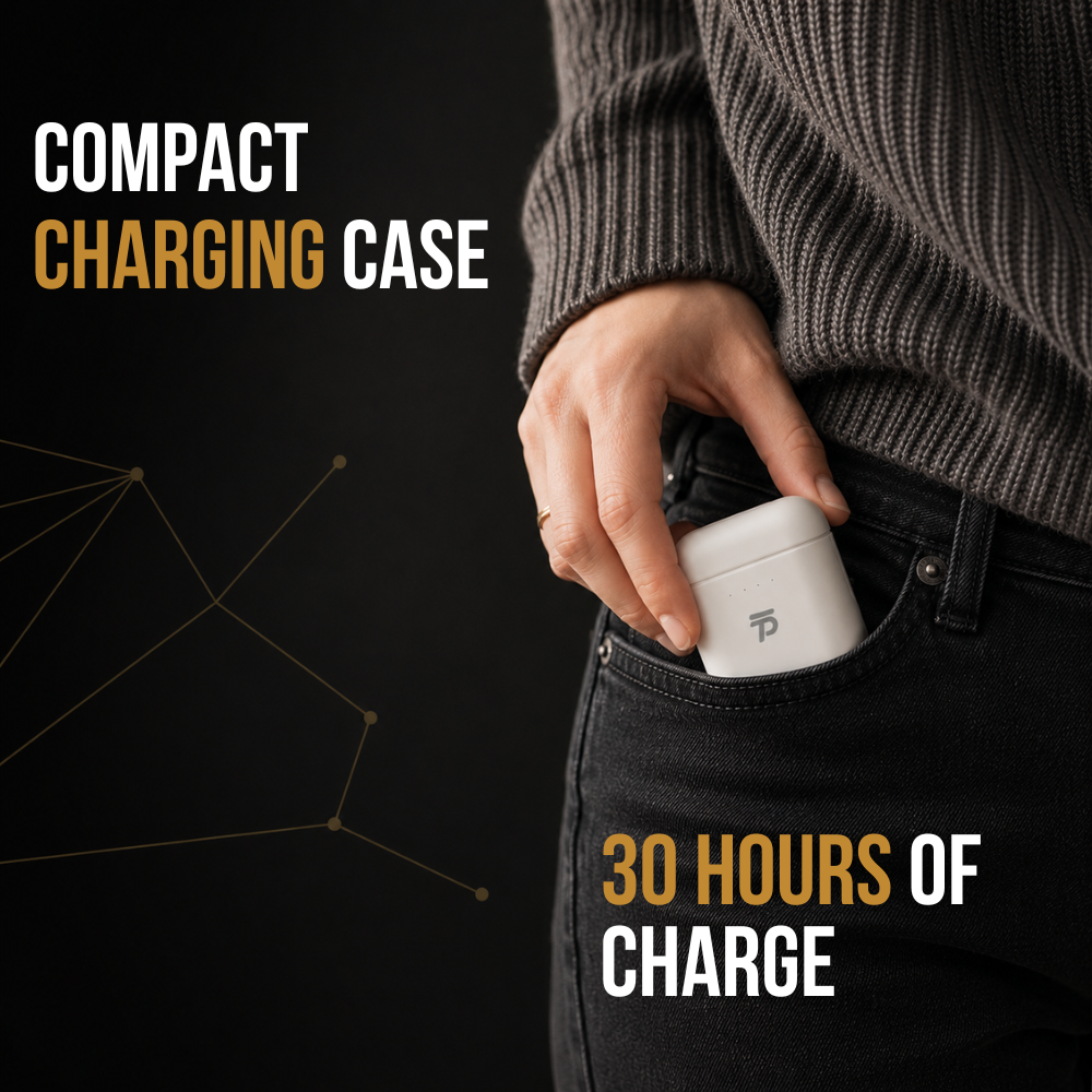 Pure Wireless Active Noise Cancelling Earbuds