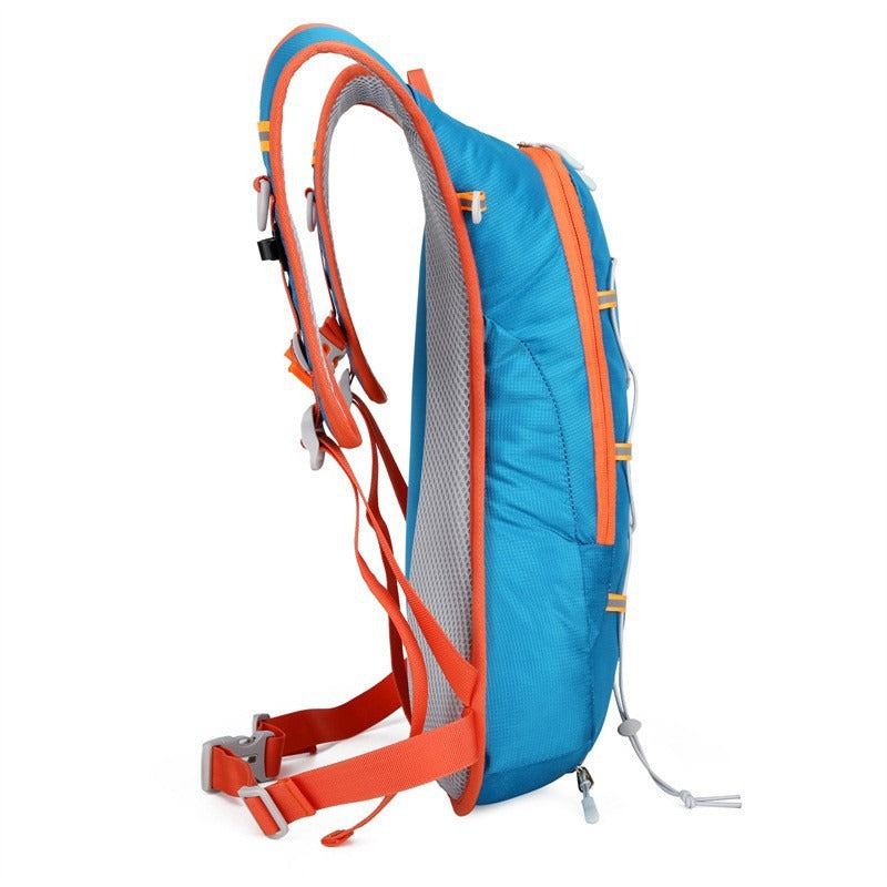 hydration backpack side view