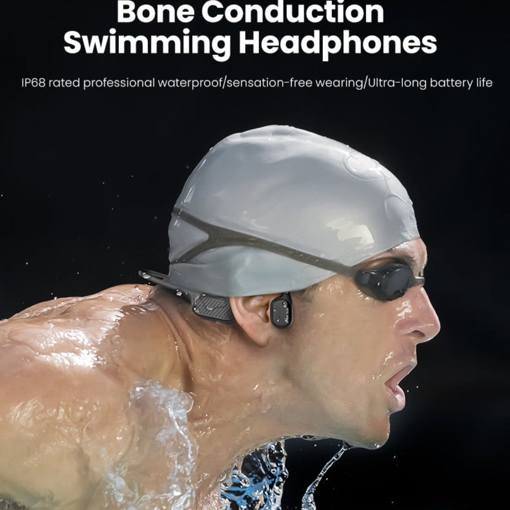 Tri-Tek Pro X2 Bone Conduction Waterproof Headphones
