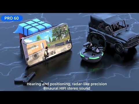 tri-tek pro video of game pro noise cancelling earbuds