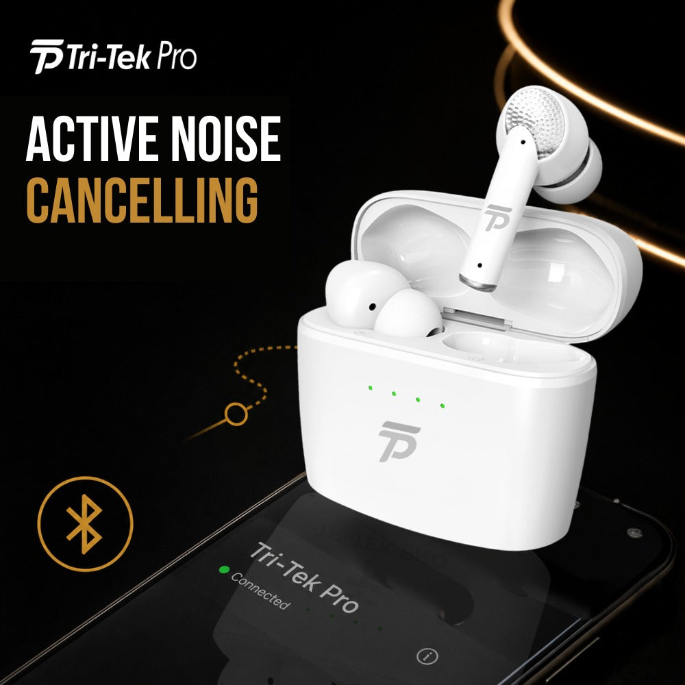 Pure Wireless Active Noise Cancelling Earbuds