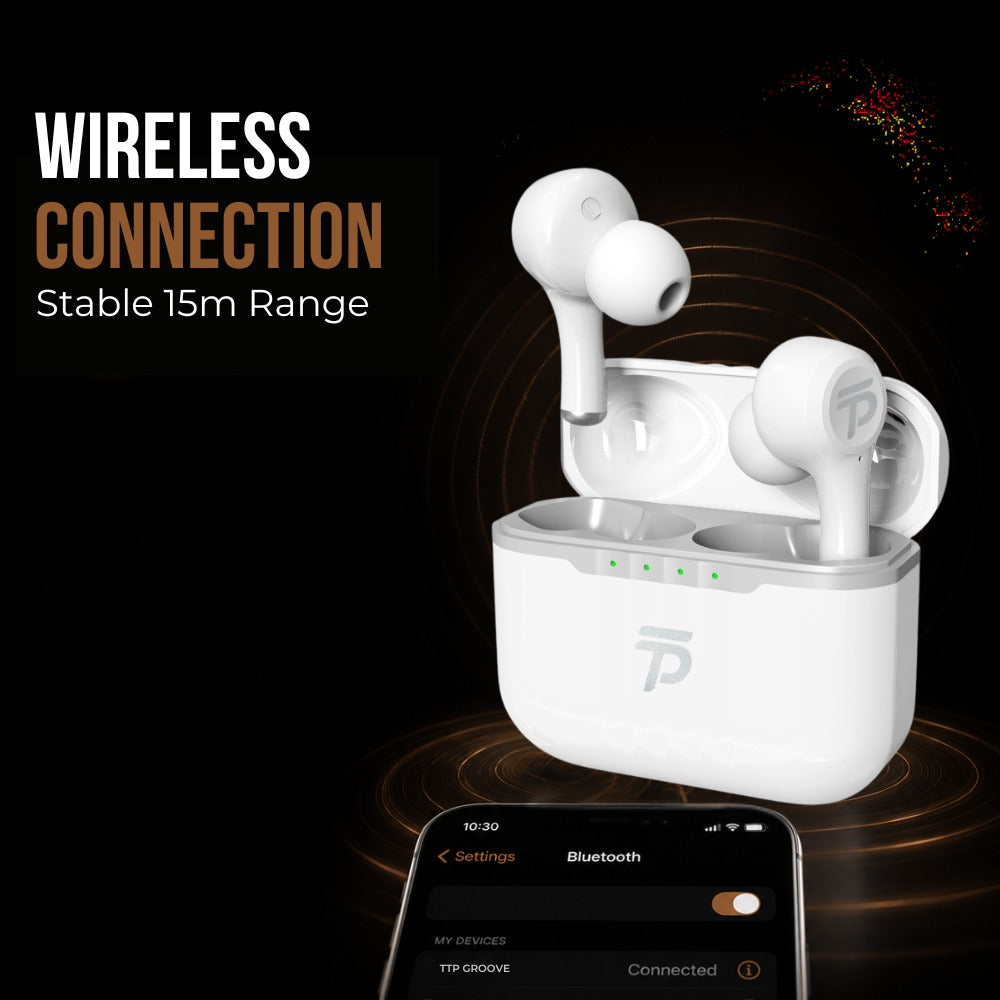 Groove Wireless Noise Cancelling Earbuds